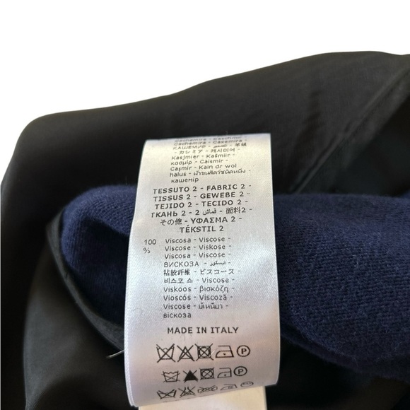 Hache Women's Blue long sleeve, turtleneck, dress Size‎ 42 - Picture 10 of 12